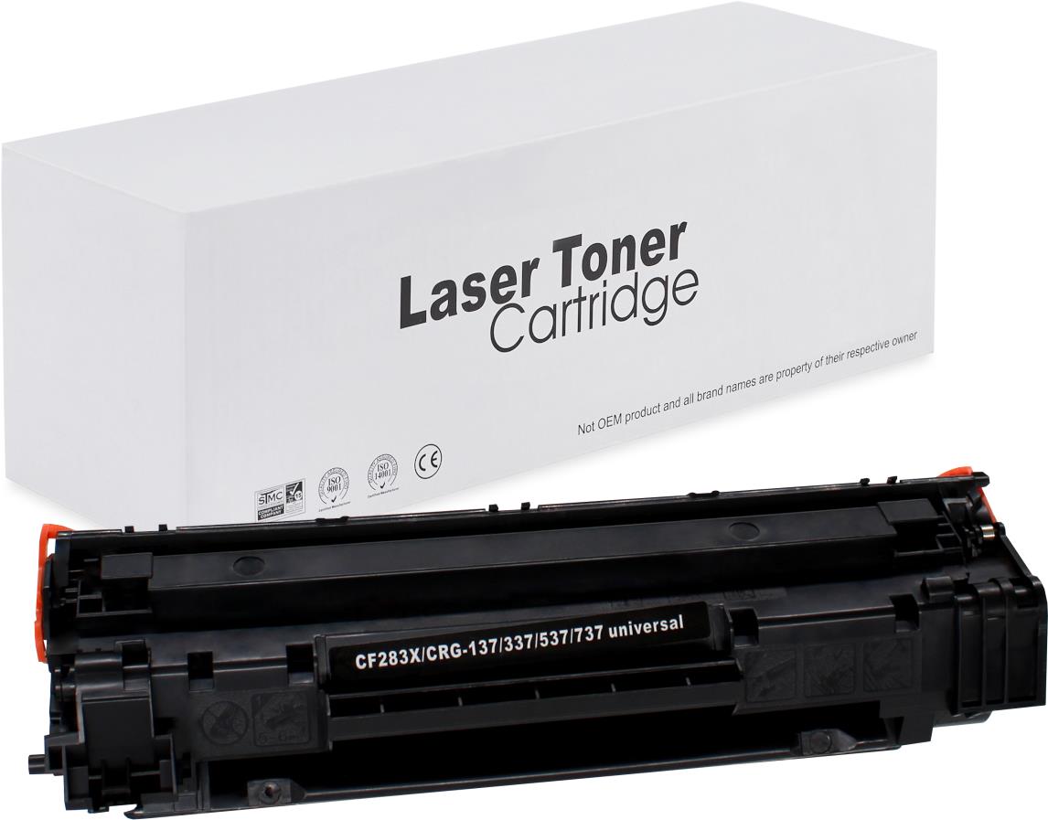 HP / Canon CF283X Toner für LaserJet Pro M201dw (LaserJet Pro / i-SENSYS) – Schwarz, 2400 Seiten, kompatibler Ersatz