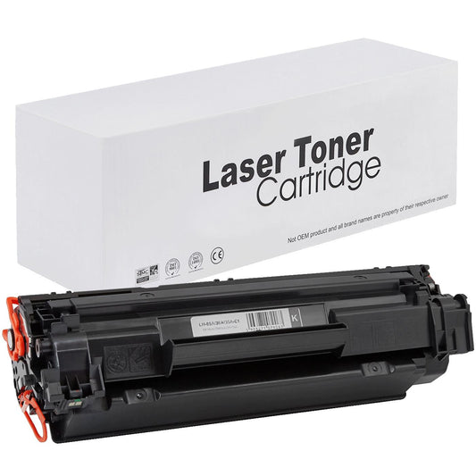 HP / Canon CE285A Toner für LaserJet M1130 MFP (LaserJet / i-SENSYS) – Schwarz, 2000 Seiten, kompatibler Ersatz