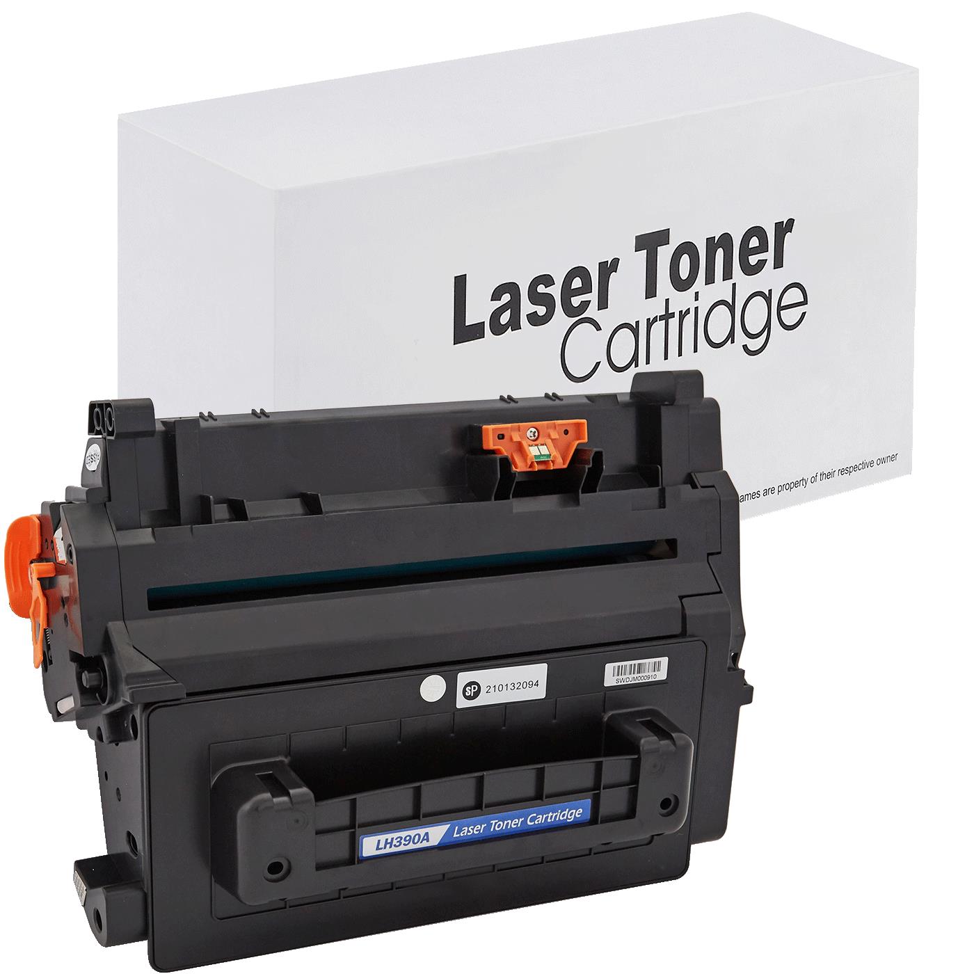 HP CE390A Toner für LaserJet M4555 MFP – Schwarz, 10000 Seiten, kompatibler Ersatz