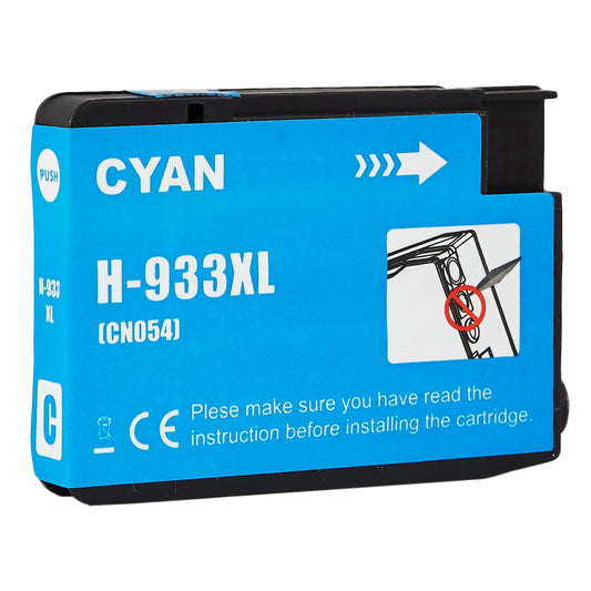 HP CN054AE Tintenpatrone für OfficeJet 6100 – Cyan, 13 ml, kompatibel