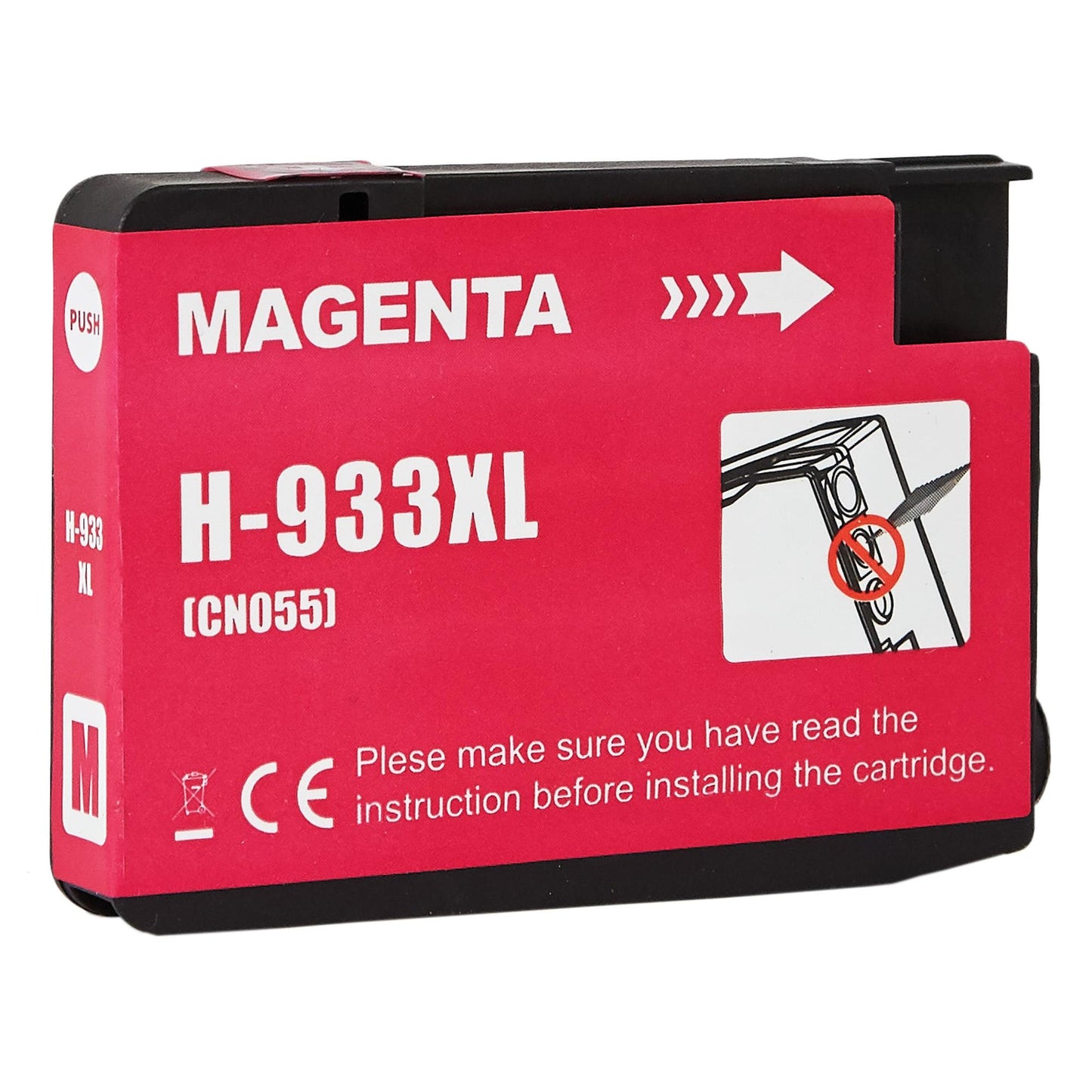 HP 933XMagenta Tintenpatrone für OfficeJet 6100 e-Printer – Magenta, 13 ml, kompatibel