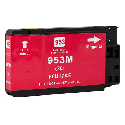 HP F6U17AE / 953XL Tintenpatrone für OfficeJet Pro 7720 – Magenta, 24 ml, kompatibel