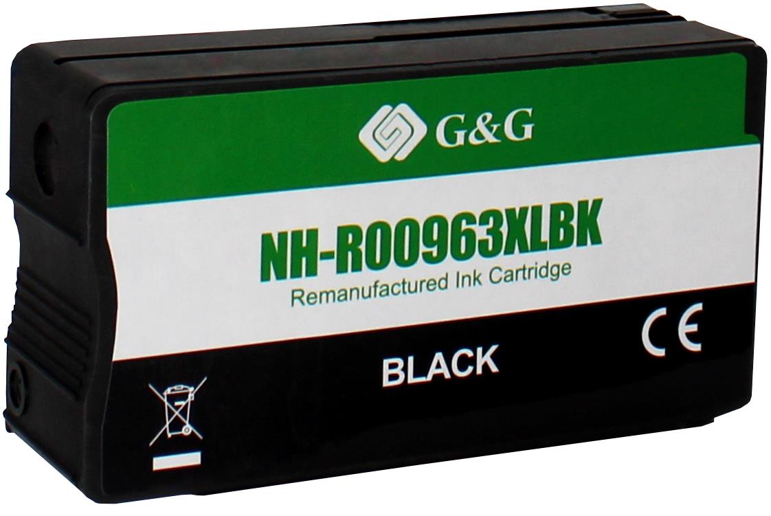 HP 3JA30AE Tintenpatrone für OfficeJet Pro 9010 – Schwarz, 50 ml, kompatibel