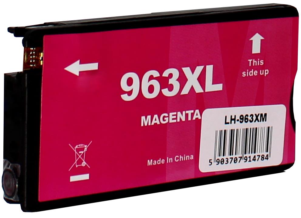 HP 3JA28AE / 963XL Tintenpatrone für OfficeJet Pro 9010 – Magenta, 25 ml, kompatibel