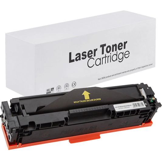 HP / Canon CF400X Toner für Color LaserJet Pro M250 (Color LaserJet Pro / i-SENSYS) – Schwarz, 2800 Seiten, kompatibler Ersatz