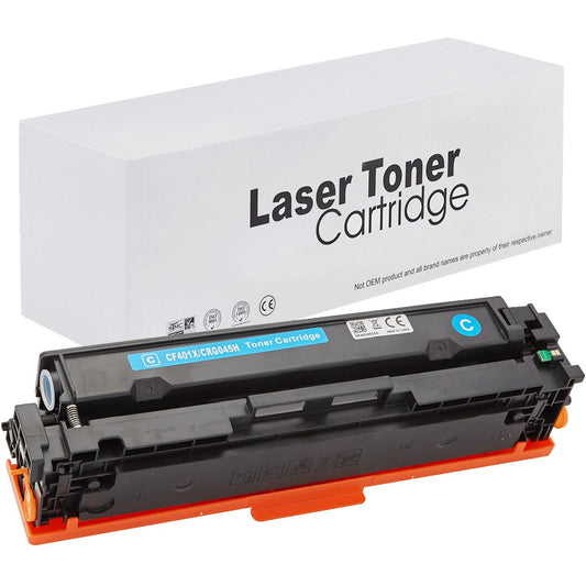 HP / Canon CF401X Toner für Color LaserJet Pro M250 (Color LaserJet Pro / i-SENSYS) – Cyan, 2200 Seiten, kompatibler Ersatz