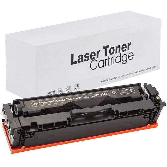HP CF530A Toner für Color LaserJet Pro M154 – Schwarz, 1100 Seiten, kompatibler Ersatz