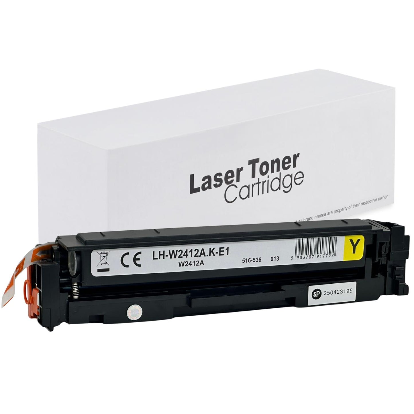 HP W2412A Toner für Color LaserJet Pro MFP M182n – Farbe, 850 Seiten, kompatibler Ersatz