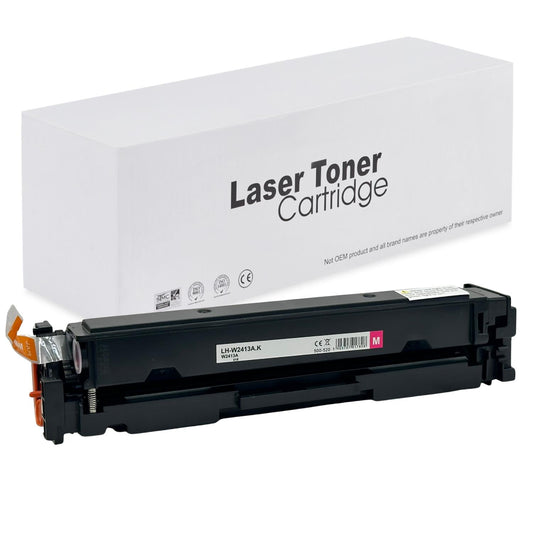 HP W2413A Toner für Color LaserJet Pro MFP M182n – Magenta, 850 Seiten, kompatibler Ersatz