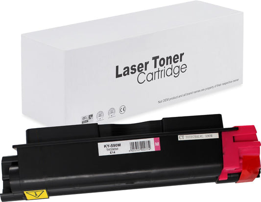 Kyocera TK590M Toner für FS-C2016MFP – Magenta, 5000 Seiten, kompatibler Ersatz