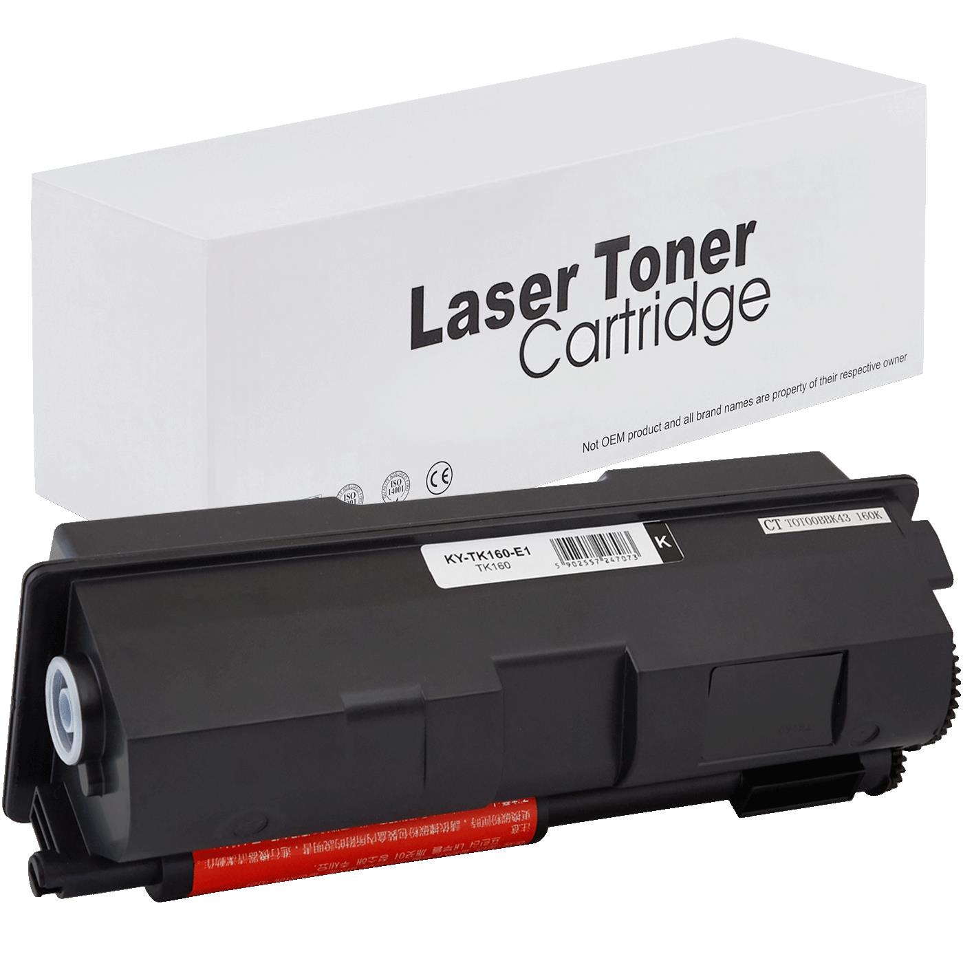 Kyocera TK160 Toner für FS 1120D – Schwarz, 2500 Seiten, kompatibler Ersatz
