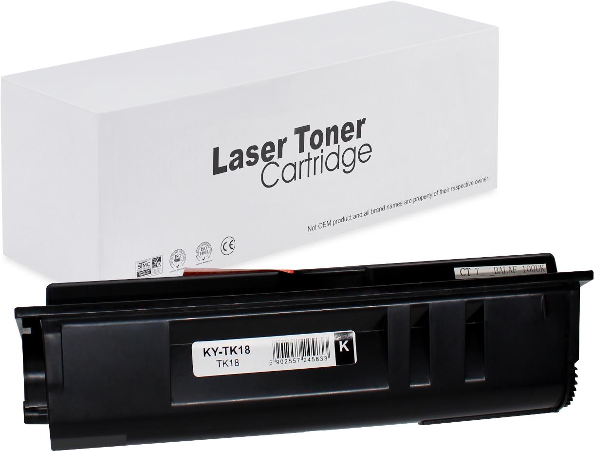 Kyocera TK18 Toner für FS 1020 – Schwarz, 7200 Seiten, kompatibler Ersatz