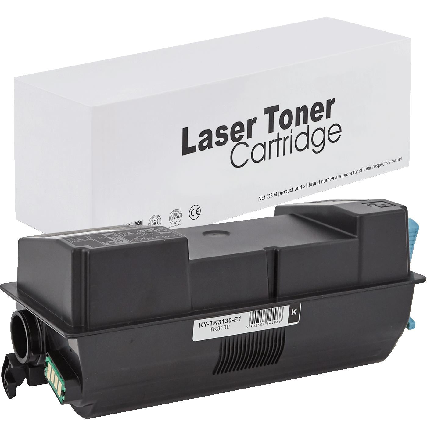 Kyocera TK3130 Toner für FS 4200DN (FS / M) – Schwarz, 25000 Seiten, kompatibler Ersatz