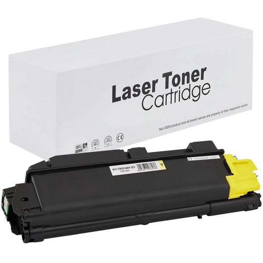Kyocera TK5140Y Toner für ECOSYS M6030CDN – Gelb, 5000 Seiten, kompatibler Ersatz