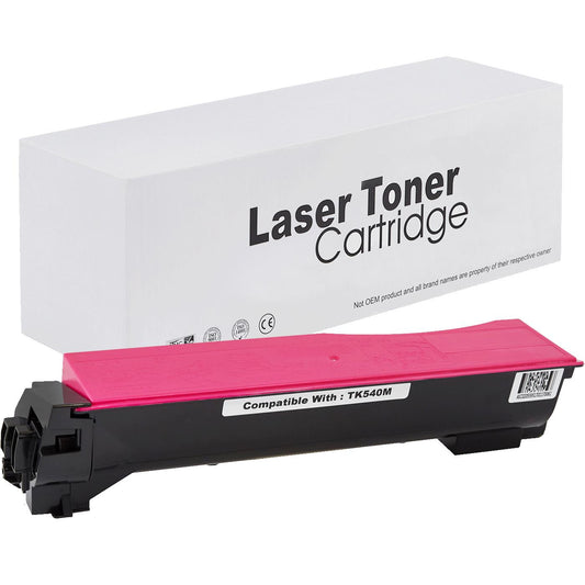 Kyocera TK540M Toner für FS-C5100DN (FS-C 5100) – Magenta, 4000 Seiten, kompatibler Ersatz