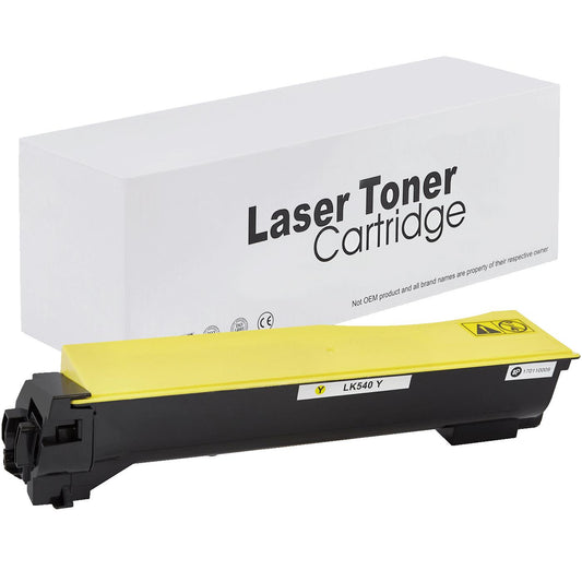 Kyocera TK540Y Toner für FS-C 5100 DN – Gelb, 4000 Seiten, kompatibler Ersatz