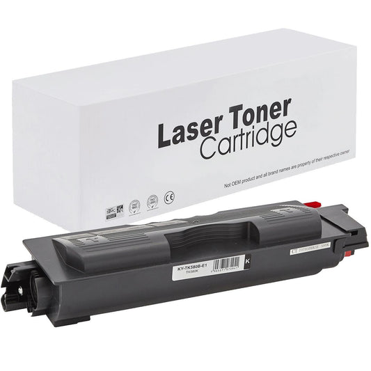 Kyocera TK580K Toner für FS-C 5150 DN – Schwarz, 3500 Seiten, kompatibler Ersatz