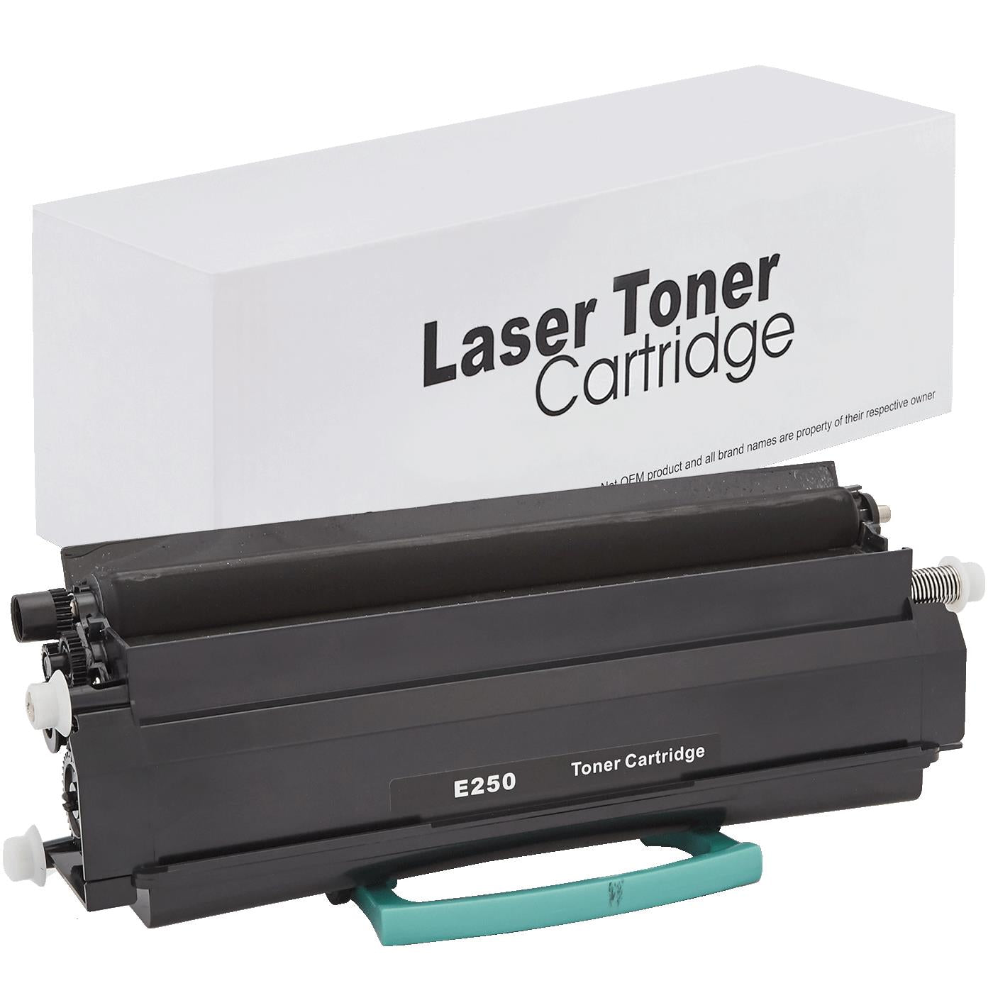 Lexmark E250A11E Toner für Optra E250D – Schwarz, 3500 Seiten, kompatibler Ersatz