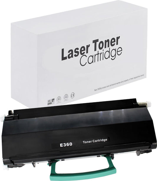 Lexmark E360H11E Toner für Optra E360D – Schwarz, 9000 Seiten, kompatibler Ersatz
