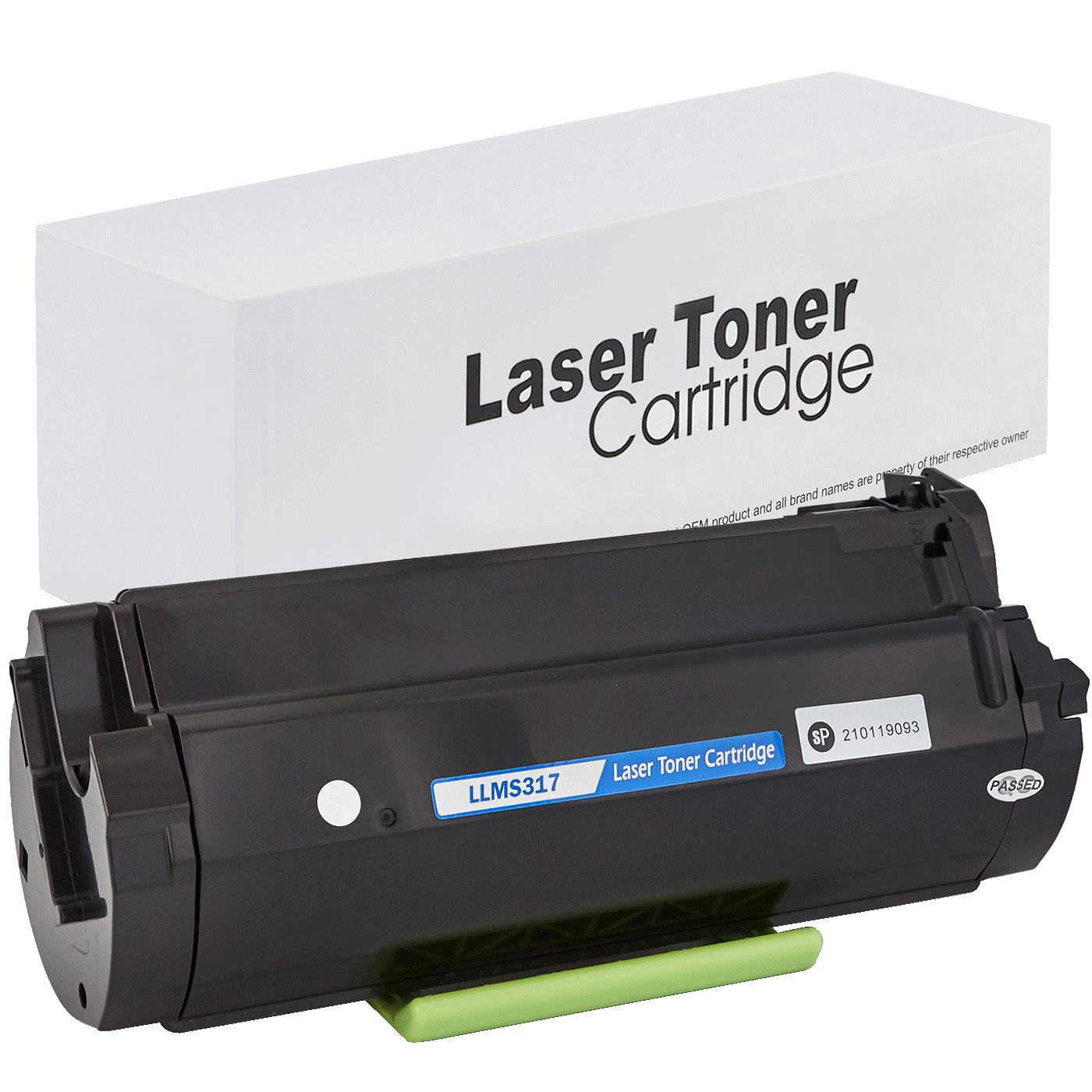 Lexmark 51B2000 Toner für MS317DN (MS / MX) – Schwarz, 2500 Seiten, kompatibler Ersatz
