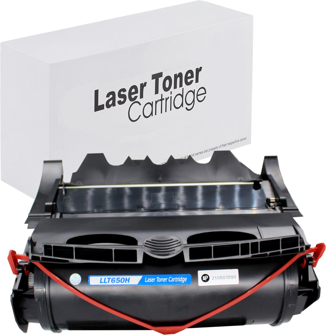 Lexmark T650H11E Toner für Optra T 650DN – Schwarz, 25000 Seiten, kompatibler Ersatz