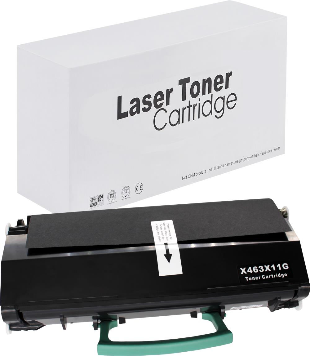 Lexmark X463X11G Toner für X463DE – Schwarz, 15000 Seiten, kompatibler Ersatz