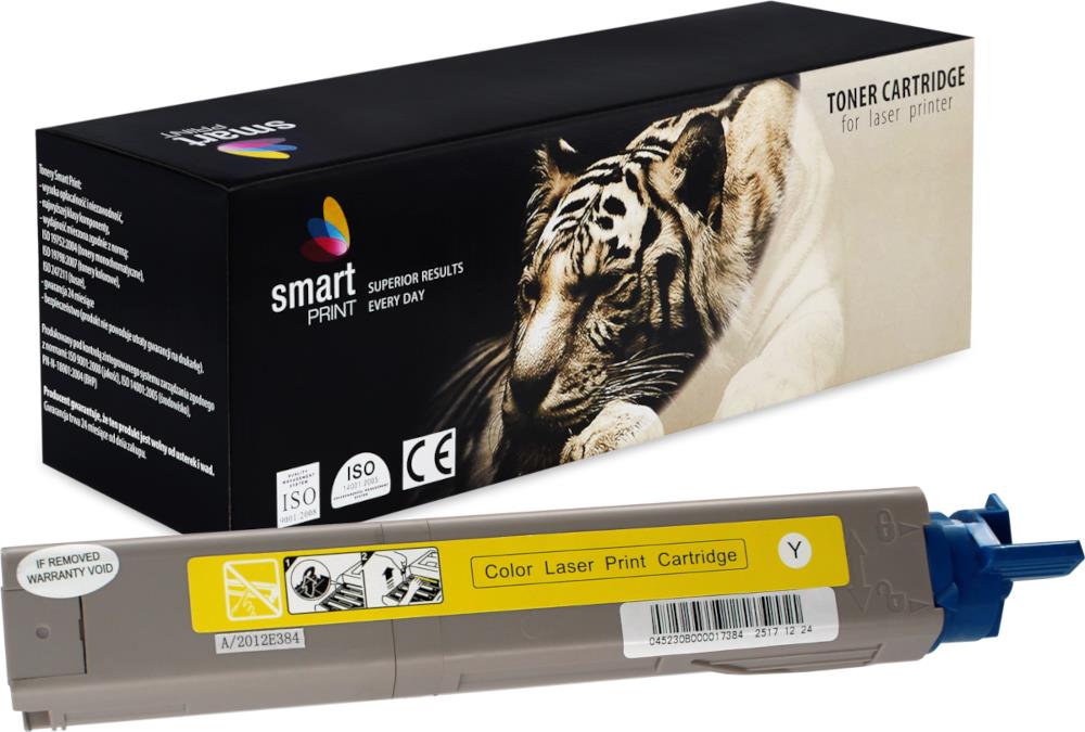 OKI 43459369 Toner für C3520MFP (C / MC) – Gelb, 2500 Seiten, kompatibler Ersatz