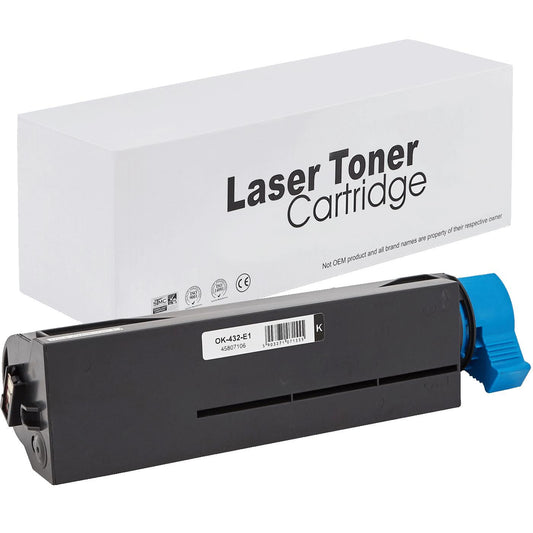 OKI 45807106 Toner für B 412 DN (B / MB) – Schwarz, 7000 Seiten, kompatibler Ersatz