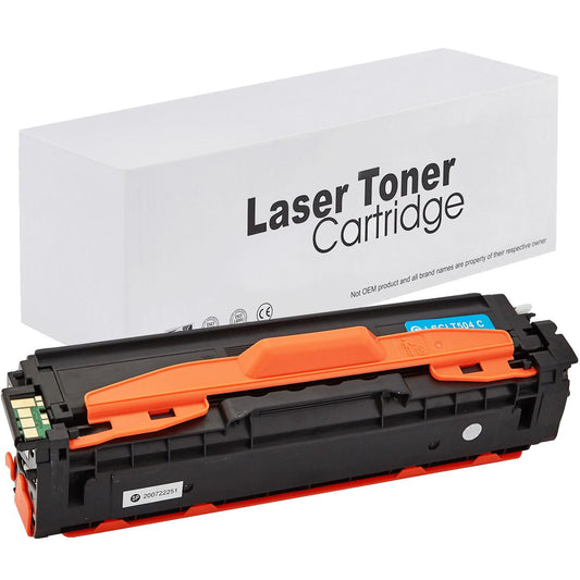 Samsung CLTC504S Toner für CLP-415N (CLP-415 / CLX-4195) – Cyan, 1800 Seiten, kompatibler Ersatz