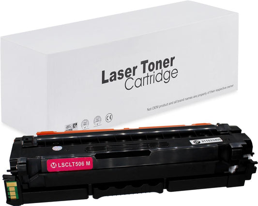 Samsung CLT-M506L Toner für CLP-680 (CLP / CLX) – Magenta, 3500 Seiten, kompatibler Ersatz